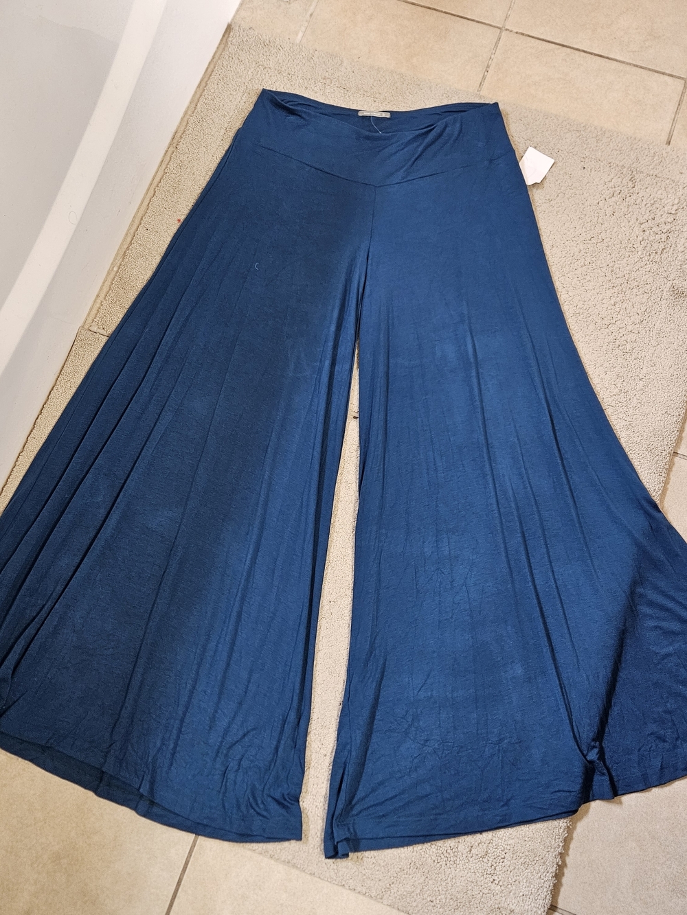 Nally & Millie Blue Palazzo Pants – Size XL - Picture 3 of 9